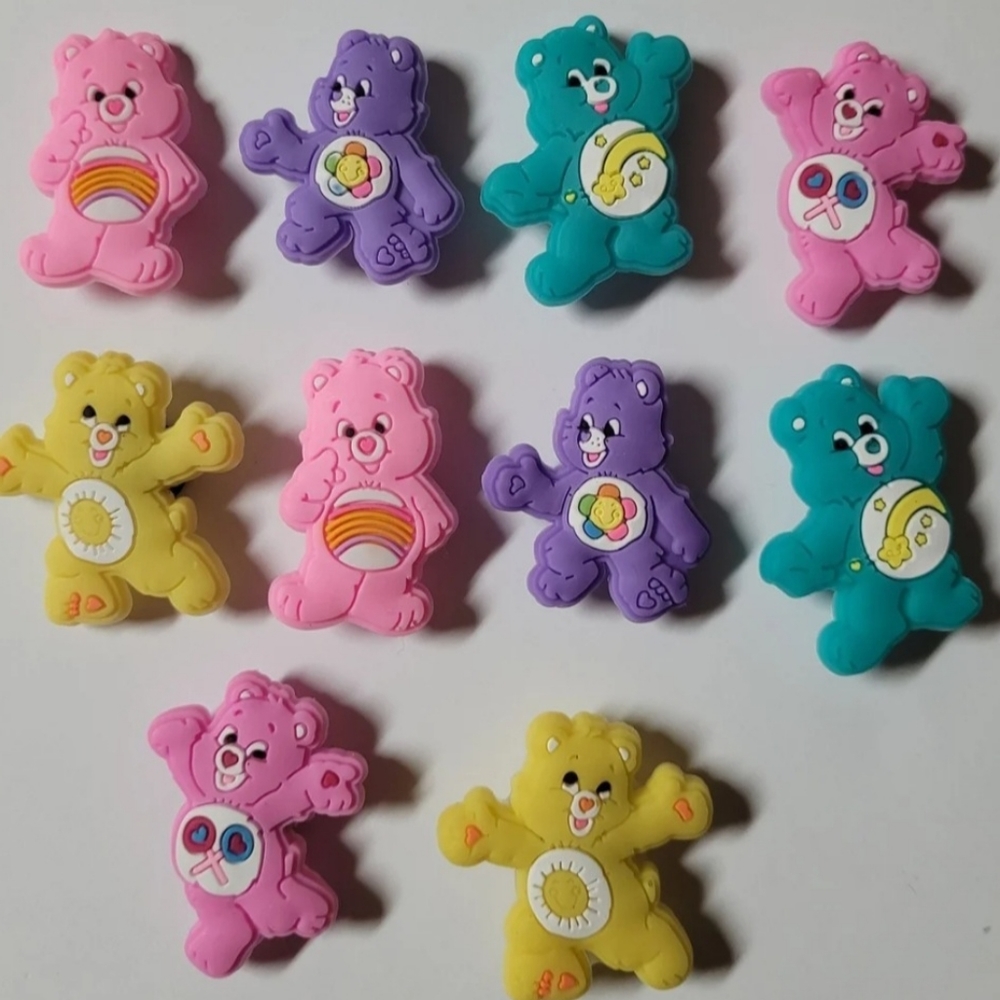10 pcs. Shoe charms for crocs